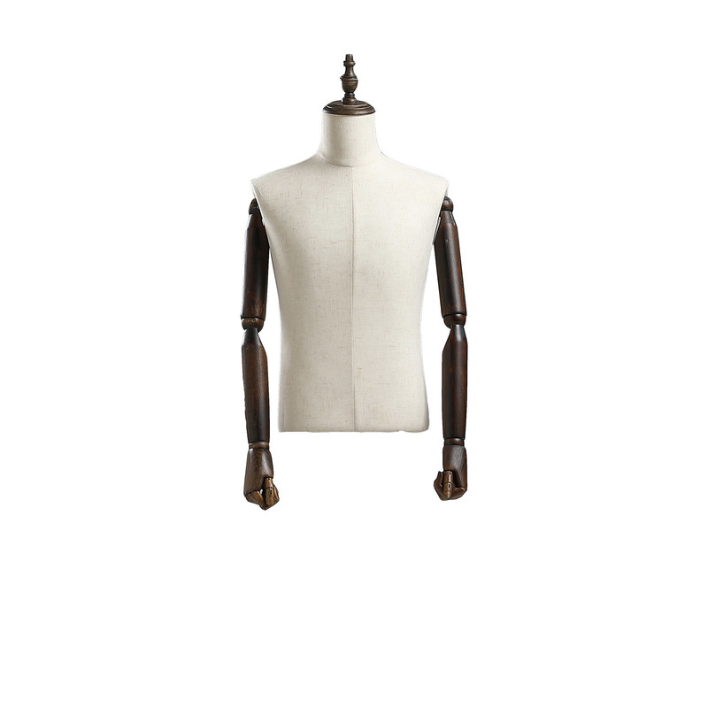 Muñeco masculino de estilo callejero de cuerpo medio con curva natural para tiendas de moda