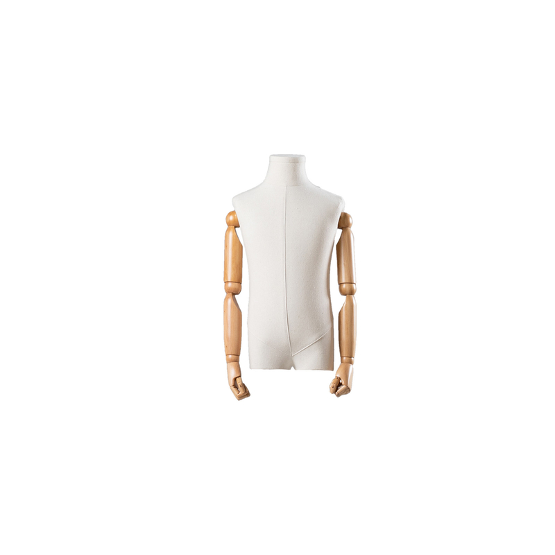 Display de ropa Medio cuerpo Torso maniquí 54CM Color de cintura personalización