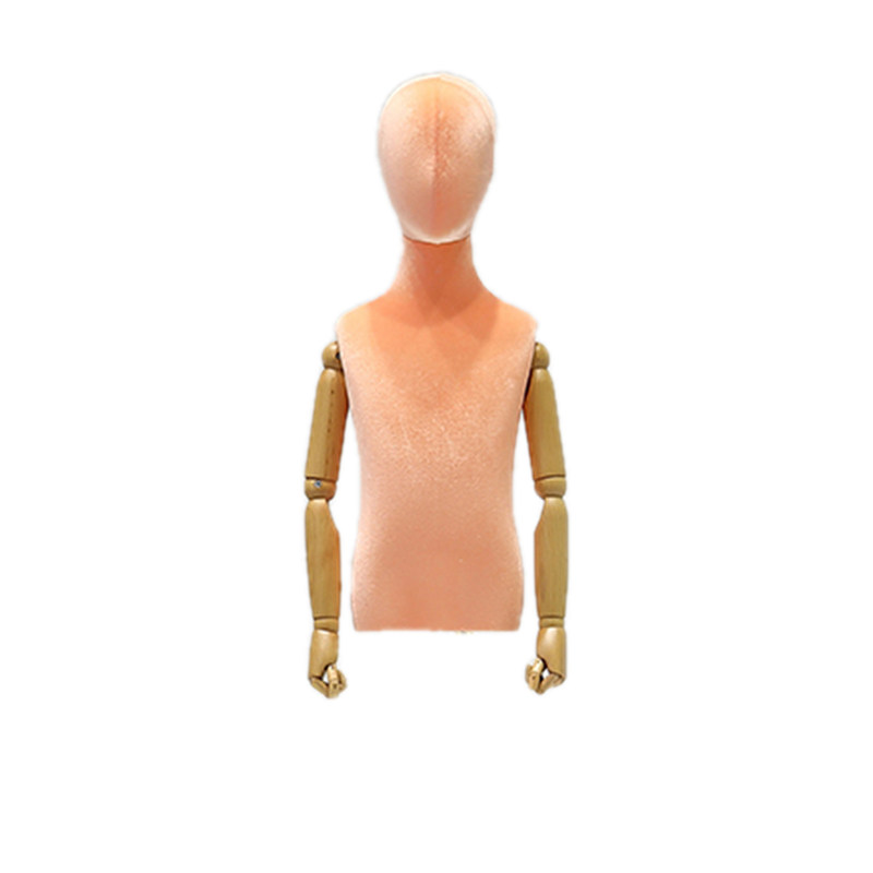 Colorido cuerpo masculino del maniquí de tela de lino para la exhibición de ropa