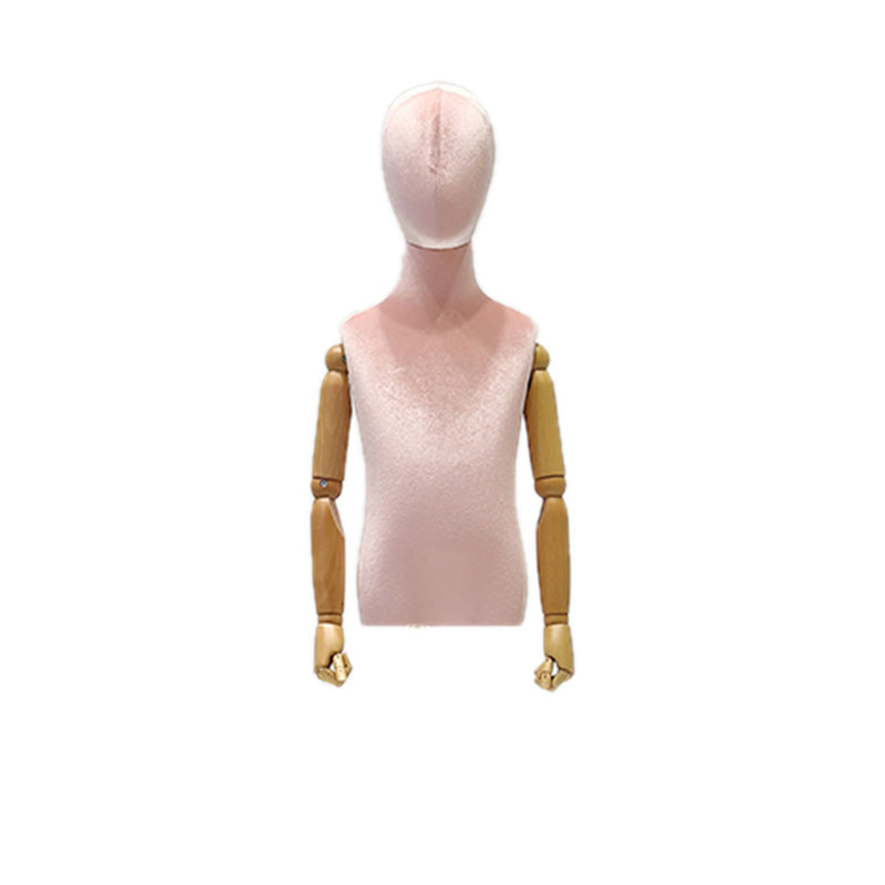 Colorido cuerpo masculino del maniquí de tela de lino para la exhibición de ropa