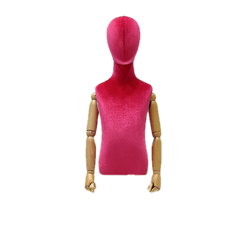 Colorido cuerpo masculino del maniquí de tela de lino para la exhibición de ropa