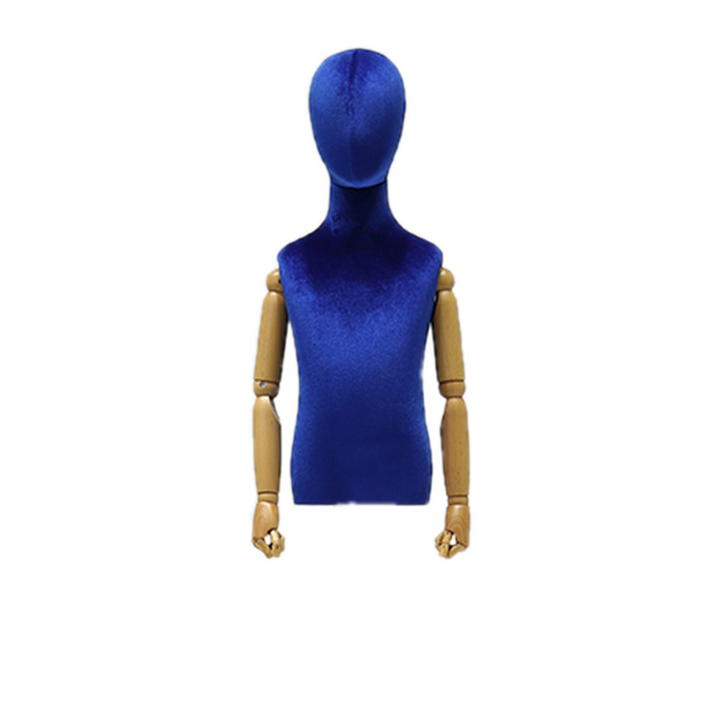Colorido cuerpo masculino del maniquí de tela de lino para la exhibición de ropa